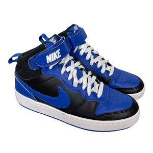 Boys Nike Shoes Sneakers Black Blue size 7y